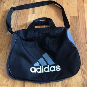 Black/Grey Adidas Duffel Bag